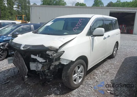 2013 Nissan Quest S from USA, damaged, VIN JN8AE2KP9D9069299